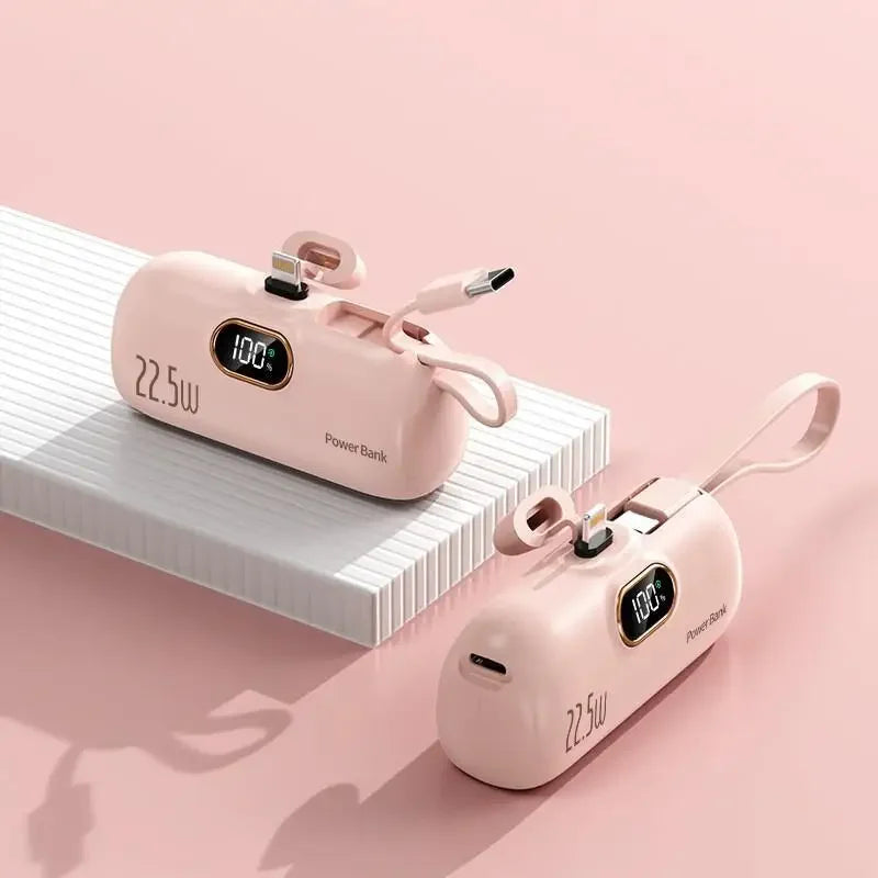 Mini Convenient Mobile Power Bank 30000Mah Portable Fast Charging Suitable for Iphone12 13 14 15 Samsung Xiaomi External Battery