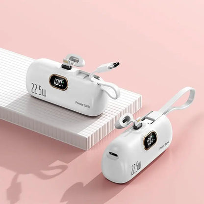 Mini Convenient Mobile Power Bank 30000Mah Portable Fast Charging Suitable for Iphone12 13 14 15 Samsung Xiaomi External Battery